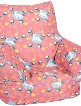 Knorrtoys® Sitzsack Einhorn pink, für Kinder, Made in Europe