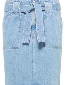 MUSTANG Jeansrock Damen Style Blossom Denim