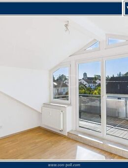 Moderne Dachgeschosswohnung mit sonnigem Südbalkon - Friedberg