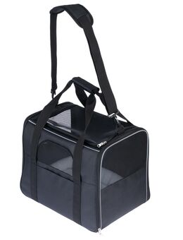 zooplus Basics Tragetasche - Größe S: L 43,5 x B 31 x H 34 cm