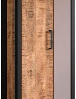 Home affaire Garderobenschrank Elda (1-St) Schrank mit ausziehbarer Kleiderstange, 2 Türen – (B/T/H) 73/39/195 cm