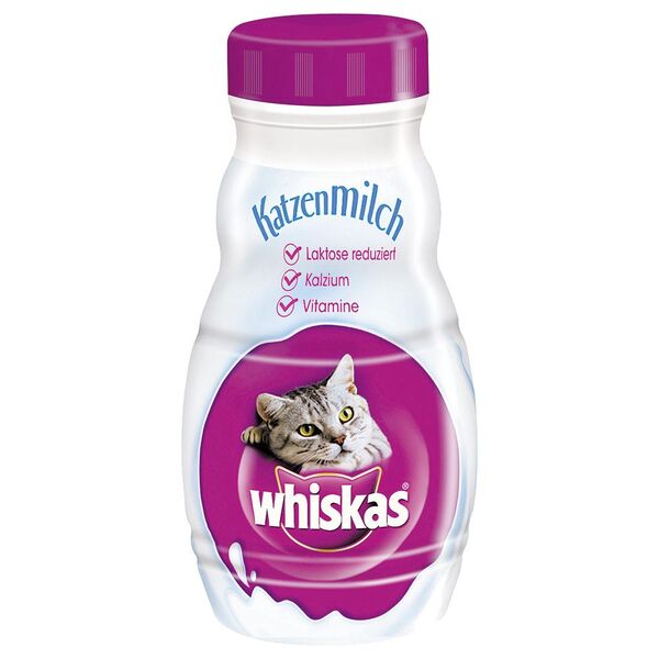 Whiskas Katzenmilch - Sparpaket 12 x 200 ml - 