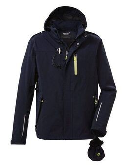 Killtec Outdoorjacke KOS 149 MN JCKT Wasserdichte, atmungsaktive Jacke mit Taschen u Haken für Hundezubehör