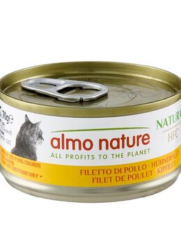 5 + 1 gratis! 6 x 70 g Almo Nature HFC - Natural Hühnerfilet