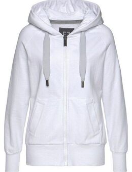 Elbsand Kapuzensweatjacke Kelda mit Logoprint und Taschen, Freizeitjacke, sportlich-casual