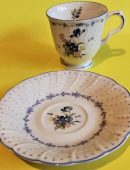 Nikko Mokkatasse mit Untertasse (Porzellan) - Aachen