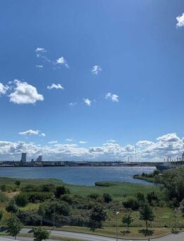Bestlage mit Panorama-Blick Warnow / Hafen - 3-Zi.mit EBK kurz vor Warnemünde - Rostock