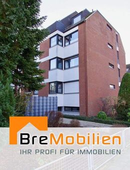 1-Zimmer-Hochparterrewohnung mit Terrasse und Tiefgaragenstellplatz - Verden (Aller)