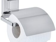 WENKO Toilettenpapierhalter Vacuum-Loc Quadro, Befestigen ohne bohren
