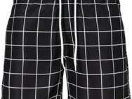 URBAN CLASSICS Badeshorts Urban Classics Herren Check Swim Shorts