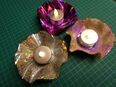 Upcycling Teelichthalter, Seifenschälchen aus CD/DVD in 79359