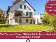 Viel Platz auf 3 Ebenen! Küstenflair in Travemünde mit Traumgarten & Garage! - Lübeck