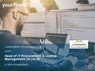 Head of IT Procurement & License Management (m|w|d) - Mönchengladbach