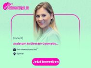 Assistant to Director Cosmetics (m/w/d) für Produktschulungen, Marketing & Vertrieb - Speyer