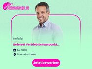 Referent Vertrieb (m/w/d) Schwerpunkt Firmenkunden- und Onlinegeschäft - Frankfurt (Main)