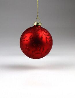 AM Design Weihnachtsbaumkugel aus Glas, Ø: 8 cm, 6er Set