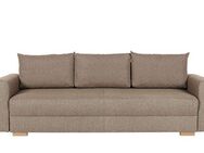 INOSIGN 3-Sitzer MAGHERA Schlafsofa mit Bettkasten, in hochwertiger Verarbeitung, mit Wellenunterfederung, Cord und Struktur-Bezug, B/H/T 230/92,5/79 cm