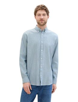 TOM TAILOR Langarmhemd mit Struktur