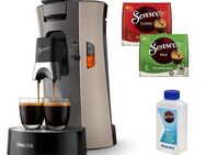 Philips Senseo Kaffeepadmaschine Select CSA240/30, mit drei Kaffee-Einstellungen, aus 21% rec. Plastik, Memo-Funktion, inkl. Gratis-Zugabe, Wert 14€ UVP