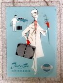 Just & Co KG, alte Werbetafel in 01099