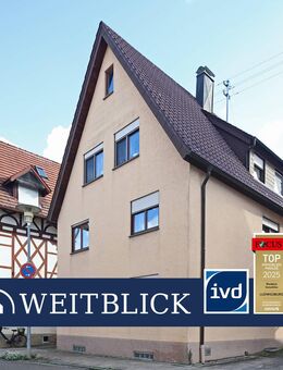 WEITBLICK: Dachgeschosswohnung mit Ausbaupotential! - Tamm