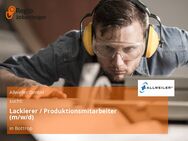 Lackierer / Produktionsmitarbeiter (m/w/d) - Bottrop