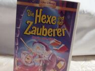 VHS Videokassette WALT DISNEY'S MEISTERWERK DIE HEXE UND DER ZAUBERER / Sammler - Zeuthen