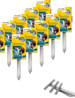 SCHELLENBERG Rollladenaufhängung Mini oder Maxi, aus Edelstahl, (Set, 10-St), für Ø 40 oder 60 mm Stahlrohrwellen