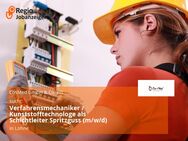 Verfahrensmechaniker / Kunststofftechnologe als Schichtleiter Spritzguss (m/w/d) - Löhne