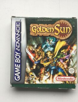 Nintendo Gameboy Advance Spiel Leer OVP Hülle Golden Sun - Fulda