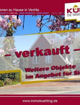 Charmantes Wohn- und Geschäftshaus bzw. Zweifamilienhaus im Herzen von Visbek! - Visbek