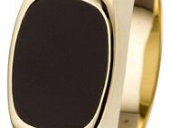 JOBO Fingerring, 585 Gold mit Onyx