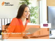 Manager Operations - (m/w/d) - - Essen