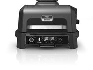 NINJA Elektrogrill Woodfire OG850EU, 1700 W, Outdoor Grill, Smoker und Heißluft-Fritteuse