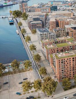 Wohnen in Zentraler Lage 3-Zimmer-Neubau-Maisonettewohung mit Süd-Balkon u. Terrasse - Kiel