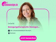 Bewegungstherapeutin / Bewegungstherapeut (m/w/d) - Bochum