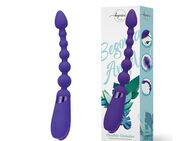 Begonia Angel Flexible Globules Prostata Massagegerät – Flexibles Analperlen Toy, 10 Vibrationsmodi, USB Wiederaufladbar - Essen