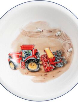Seltmann Weiden Schüssel Compact - Mein Traktor, Porzellan, (1-tlg), Schale rund 16 cm