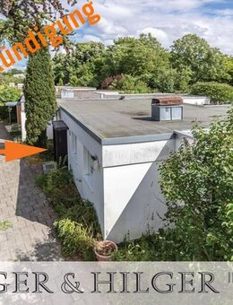 Wahrlich ein besonderer Rohdiamant: Atrium Bungalow mit 180 m² Wfl. - absolut ruhig, U-Bahn nah - München