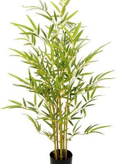 Kunstbaum Bambus, I.GE.A., Höhe 90 cm, Im Topf