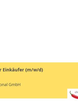 Technischer Einkäufer (m/w/d) - Hausen (Regierungsbezirk Niederbayern)