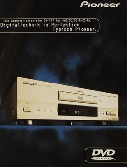 Pioneer DV-717 DVD/CD-Spieler.  GOLD EDITION  ohne Fernbedienung - Dübendorf