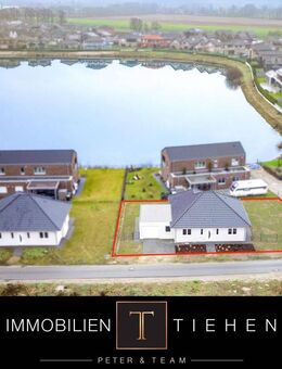 Einziehen, durchatmen, See genießen: energieeffizienter, bezugsfertiger Neubaubungalow in Herzlake! - Herzlake