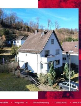 * RESERVIERT * R.B. Makler: Einfamilienhaus in Ohle mit Möglichkeit zur Nutzung als Zweifamilienhaus - Plettenberg