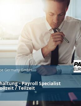 Lohnbuchhaltung - Payroll Specialist (m/w/d) Vollzeit / Teilzeit - Berlin Mitte