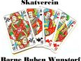 i01) Skatspielen in Wunstorf - Skat - Skatspielerin + Skatspieler + Gastspieler - Skatverein in 31515