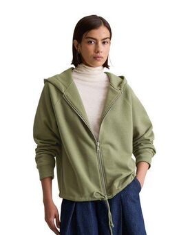 Marc O'Polo DENIM Sweatjacke aus softem Bio-Baumwolle-Mix