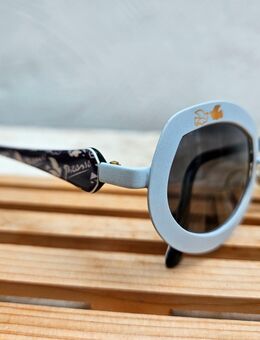 Picasso Sonnenbrille der besonderen Art Vintage Rarität 90er Weiß - Grevenbroich