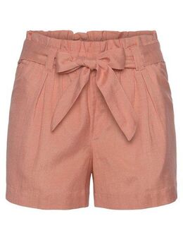 LASCANA Shorts (mit Bindegürtel) im Paperbag-Stil aus Leinenmix, kurze Hose, Leinenhose