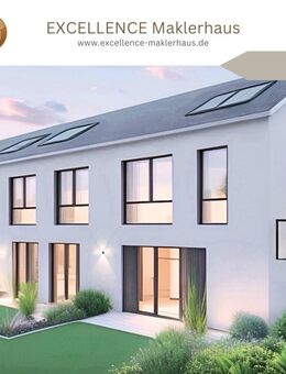 MODERNES REIHENECKHAUS mit Garten I NEUBAU mit 2 Tiefgaragenstellplätzen - Augsburg